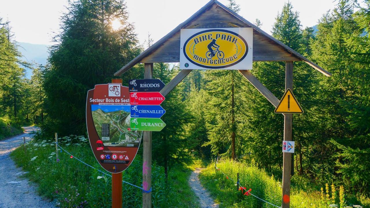Le Chaberton, Renove En 2021, Pied Des Pistes Et Spa Montgenèvre Eksteriør billede