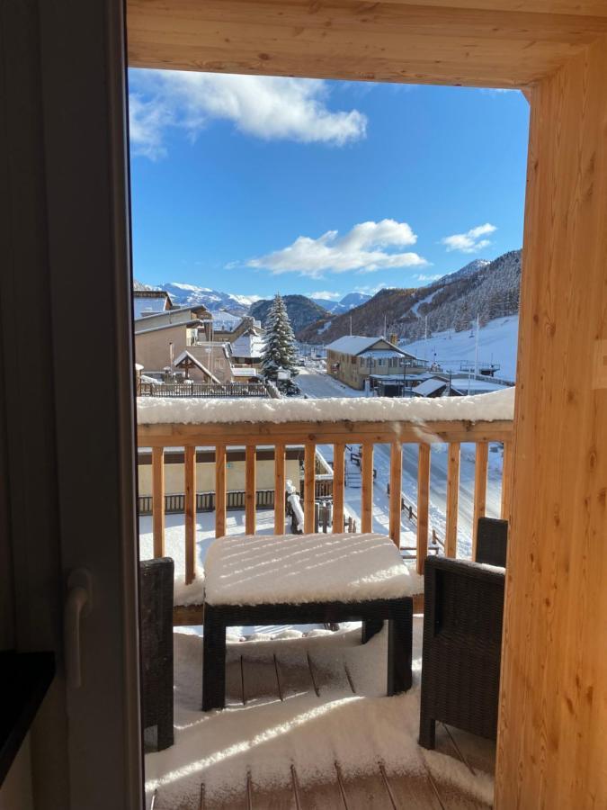 Le Chaberton, Renove En 2021, Pied Des Pistes Et Spa Montgenèvre Eksteriør billede