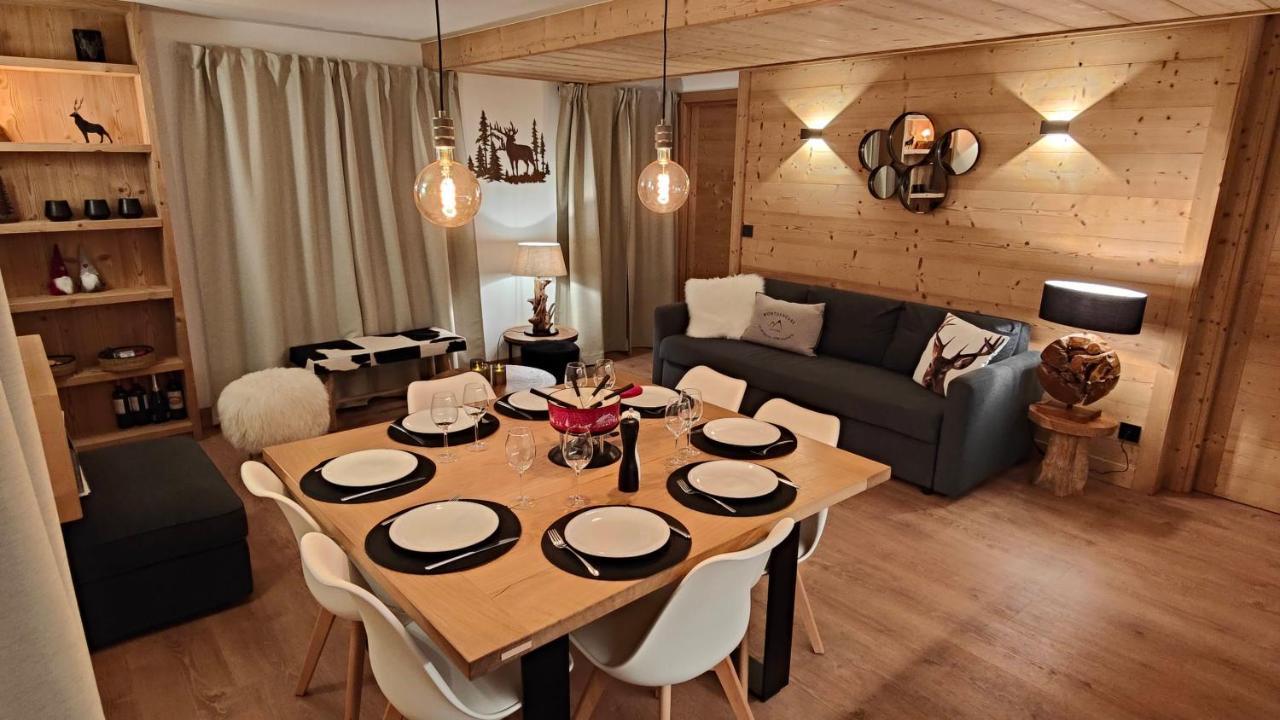 Le Chaberton, Renove En 2021, Pied Des Pistes Et Spa Montgenèvre Eksteriør billede